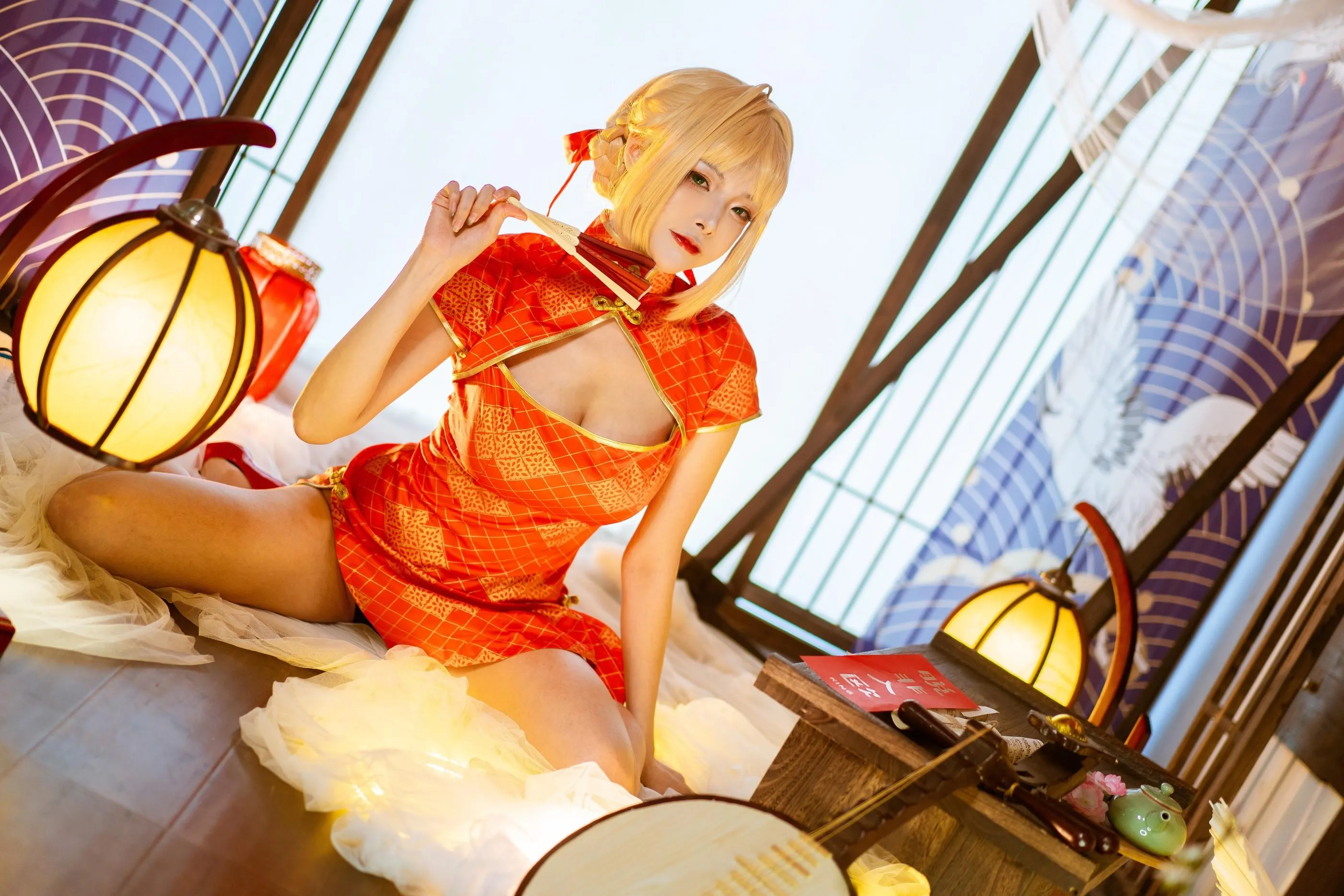 秋和柯基 – NO.026 尼禄旗袍 [12P]插图6